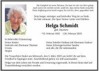 eine Anzeige